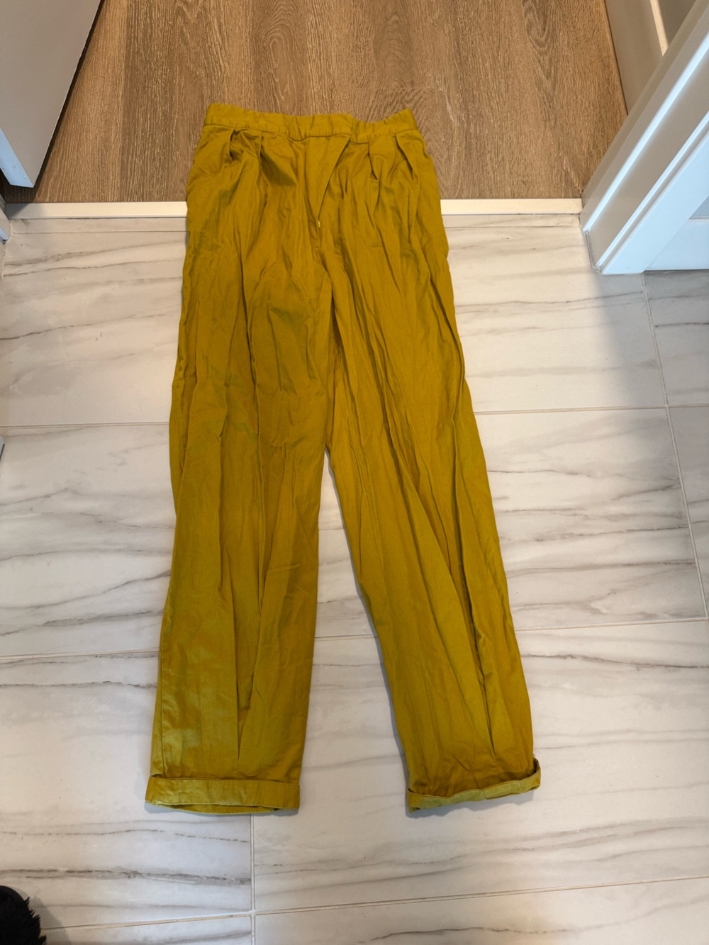 Target Casual Mustard Yellow Set